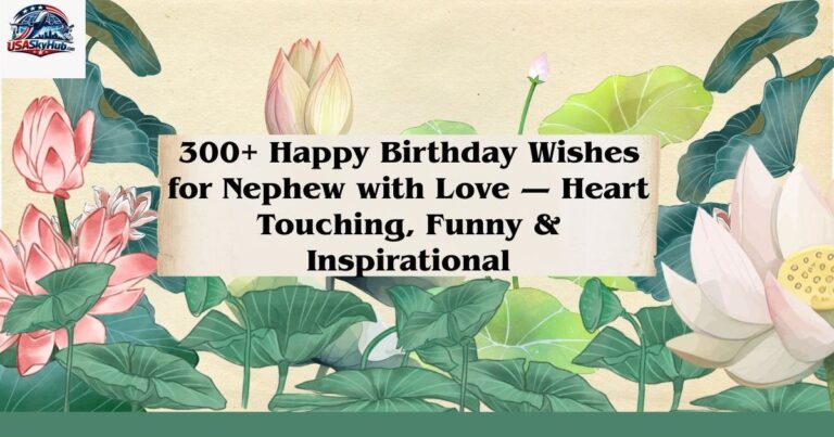 happy birthday wishes for nephew