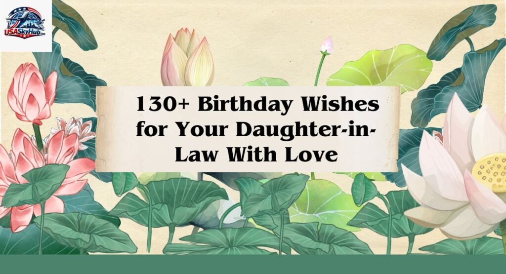 Birthday Wishes for Your Daughter-in-Law