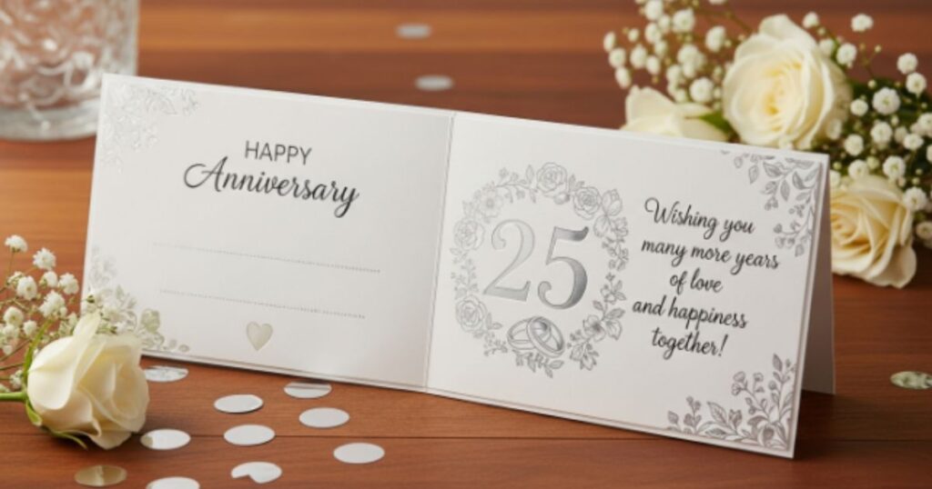 25th Wedding Anniversary Wishes