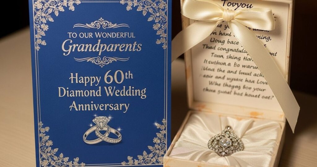 60th Diamond Wedding Anniversary Wishes for Grandparents