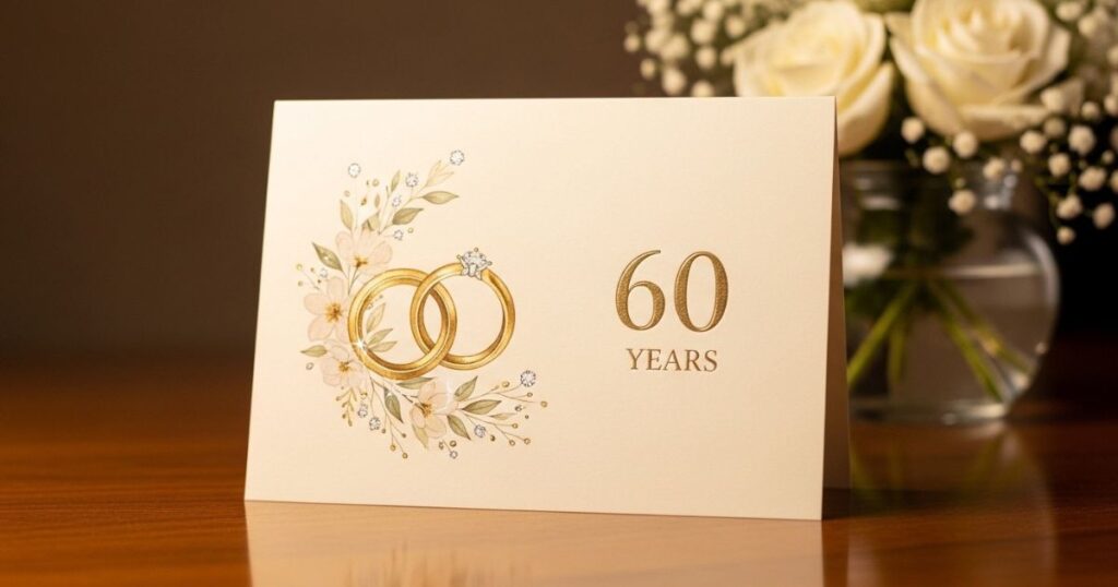 60th Wedding Anniversary Wishes for Aunt and Uncle