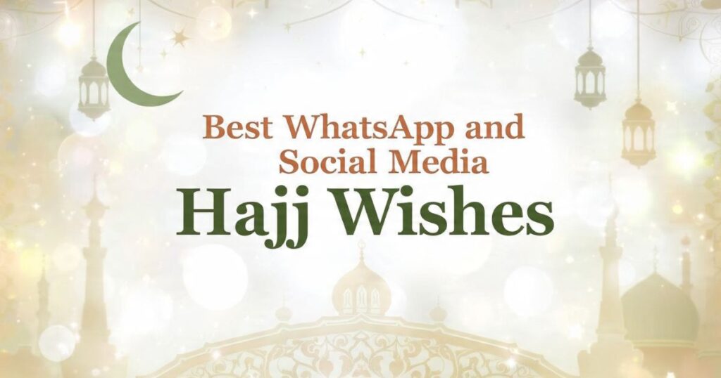 Best WhatsApp and Social Media Hajj Wishes
