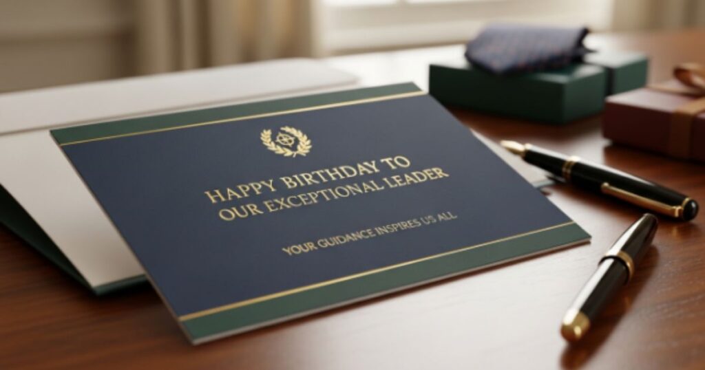Birthday Wishes for Boss Perfect Words for a Perfect Leader