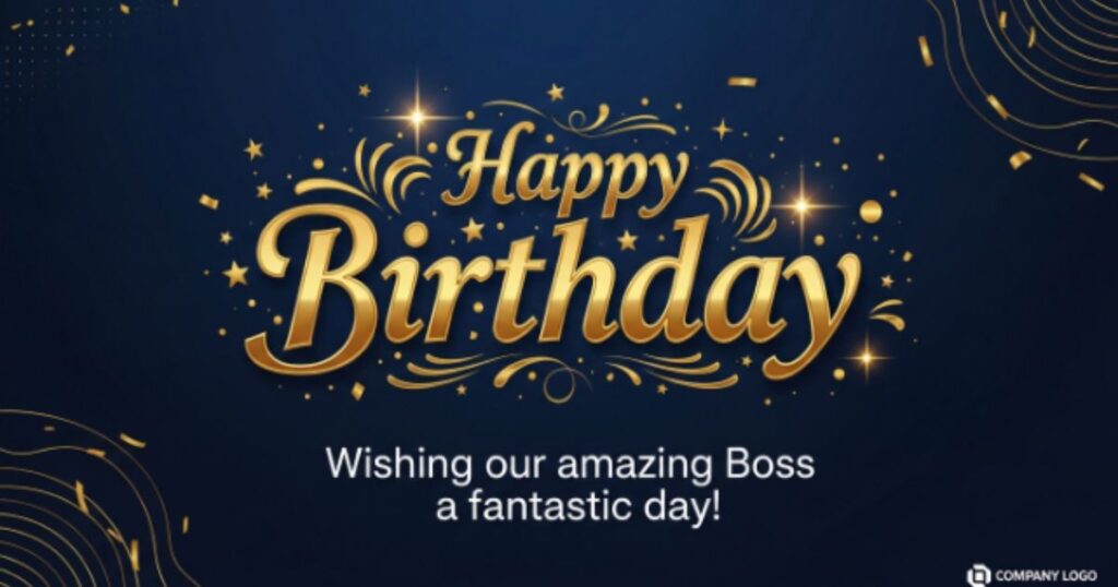 Birthday Wishes for Boss on Social Media