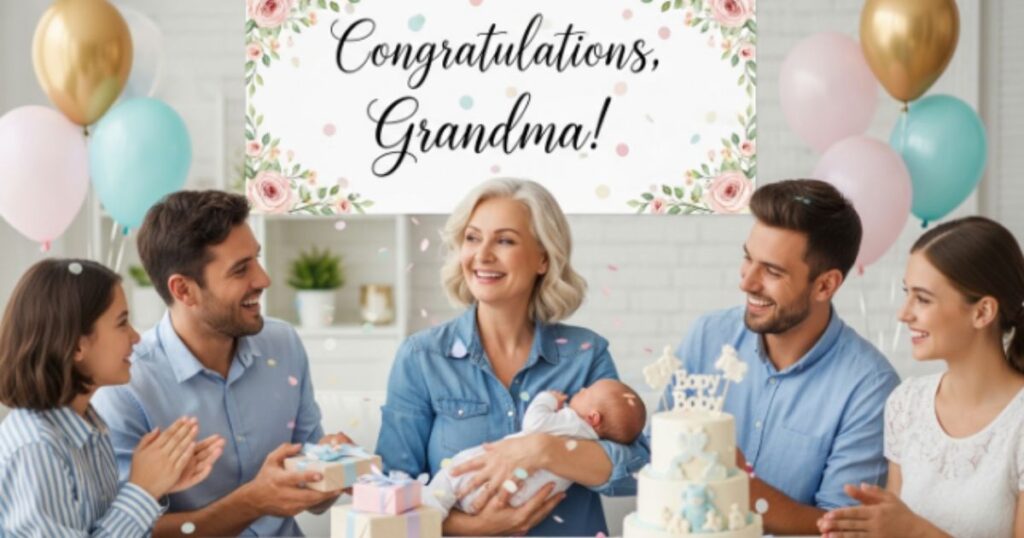 Congratulations on Becoming a Grandma  A Beautiful Celebration Begins