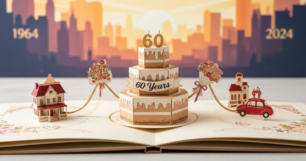 Creative and Unique Ways to Present Your 60th Anniversary Message