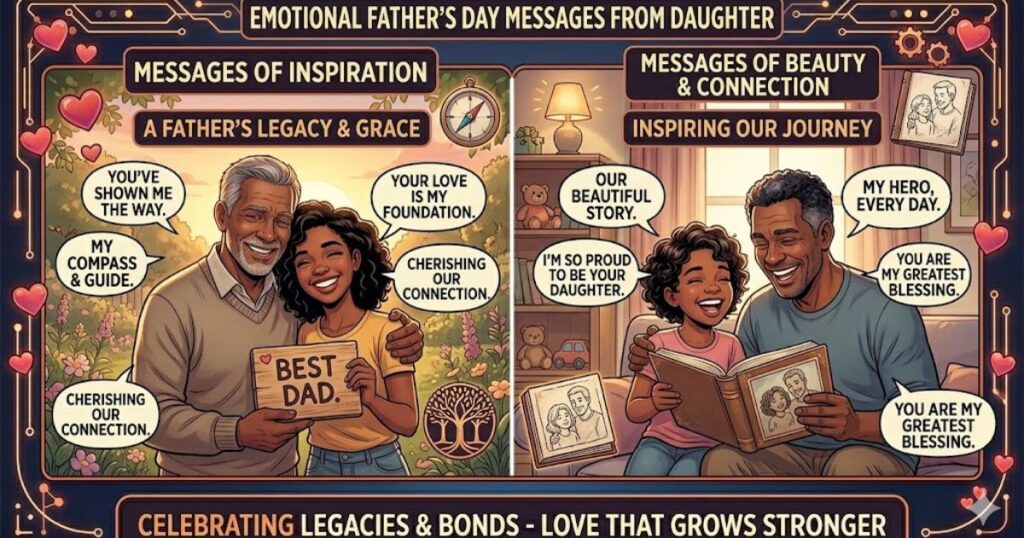 Emotional Father's Day Messages from Daughter