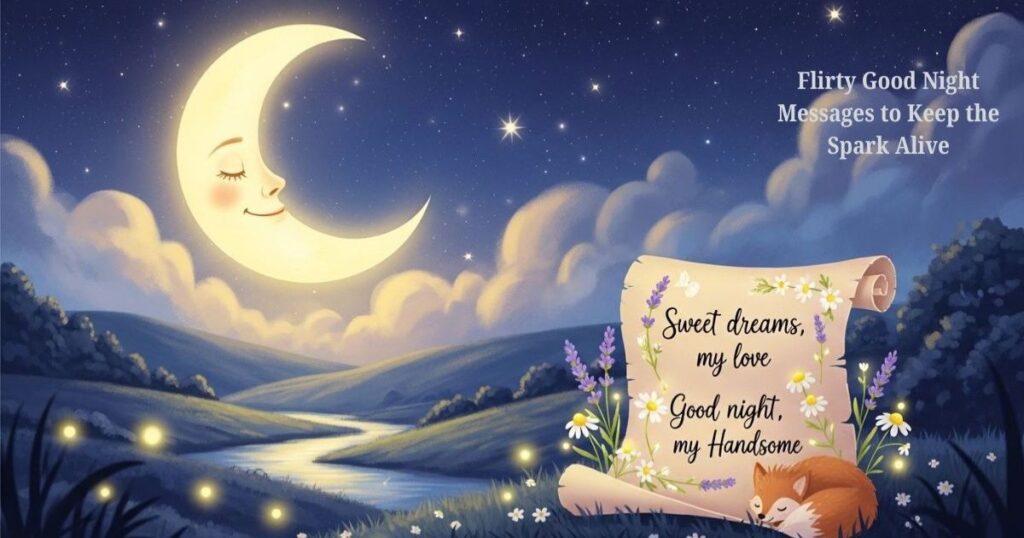 Flirty Good Night Messages to Keep the Spark Alive