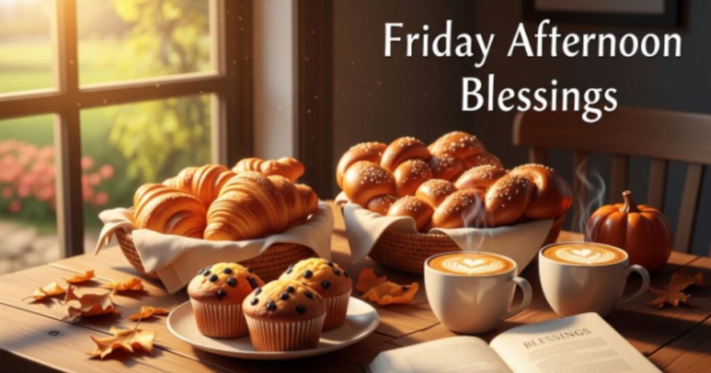 Friday Afternoon Blessings