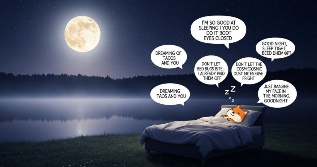 Funny Good Night Texts to Make Him Smile Before Sleep