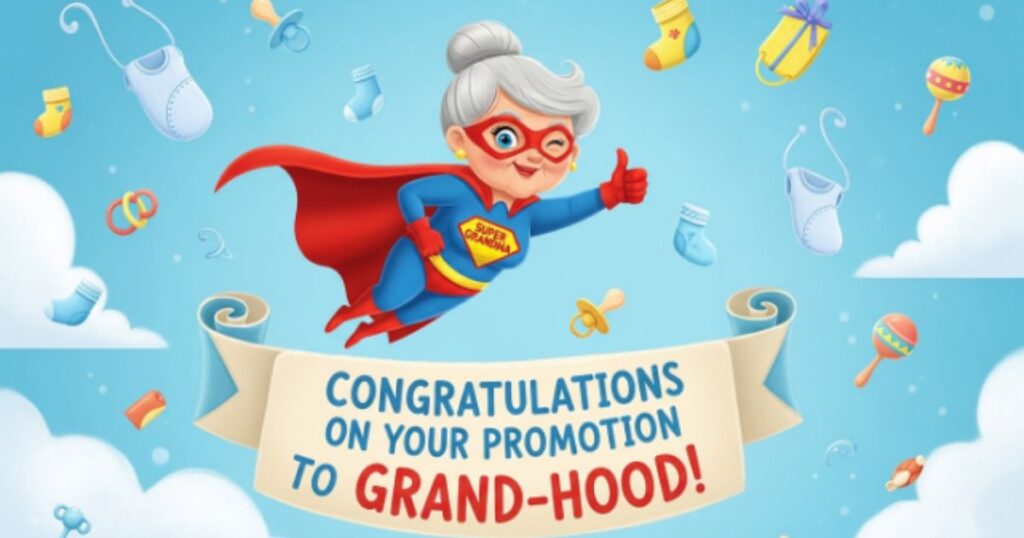Funny and Cute Congratulations Messages for First-Time Grandmothers 