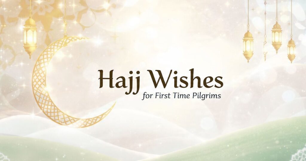 Hajj Wishes for First Time Pilgrims