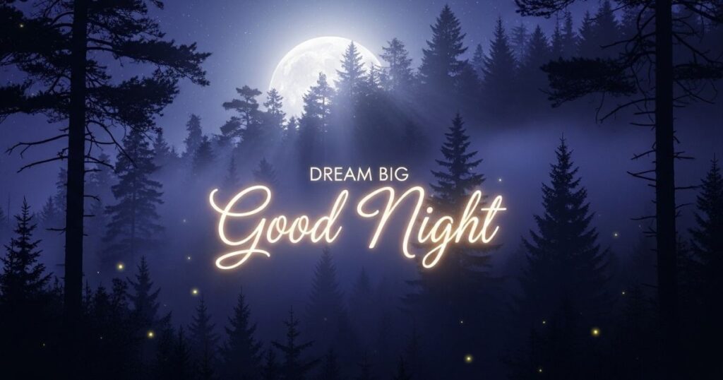 Inspirational Good Night Messages for Motivation and Positive Dreams