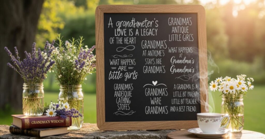 Meaningful Quotes and Sayings for Grandmothers