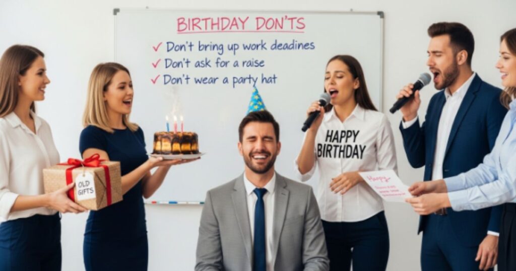 Mistakes to Avoid While Wishing Your Boss a Birthday
