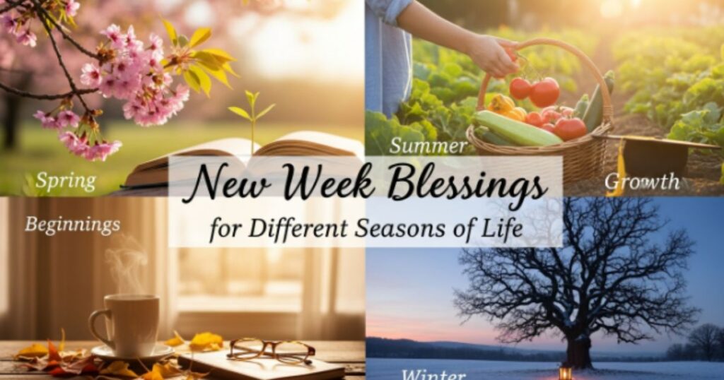New Week Blessings for Different Seasons of Life