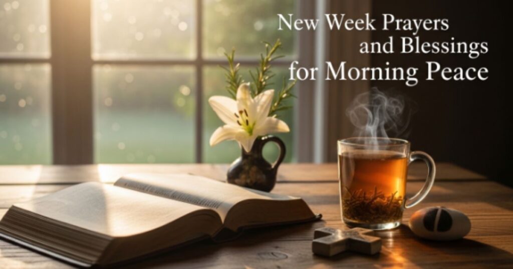 New Week Prayers and Blessings for Morning Peace