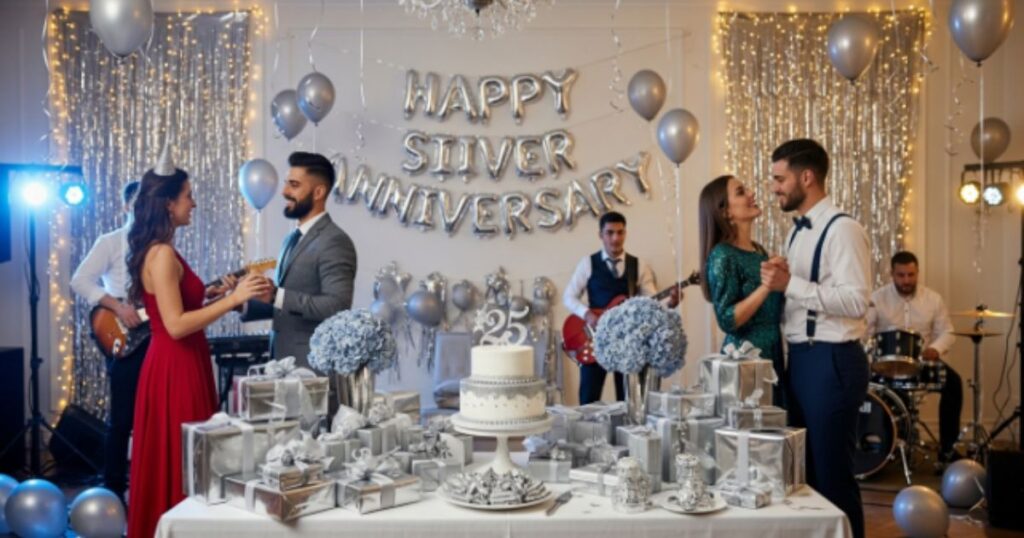 Silver Anniversary Celebration Ideas to Match Your Wishes