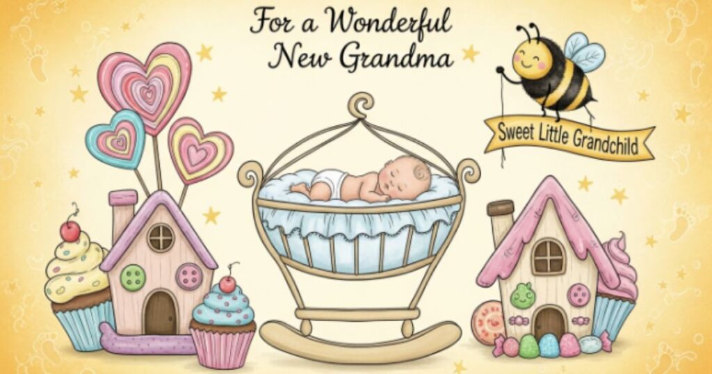 Sweet Greeting Card Ideas for a New Grandma