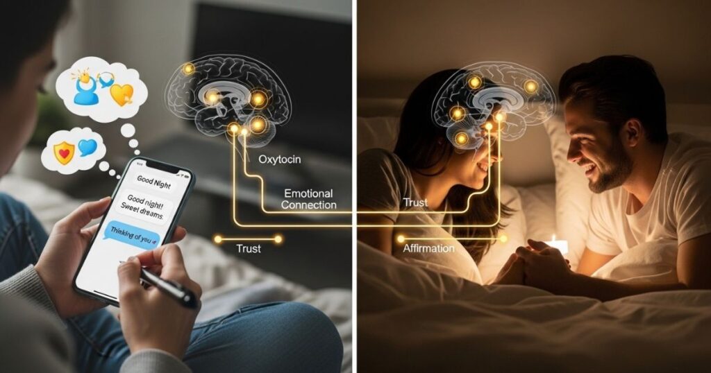 The Psychology Behind Good Night Messages and Relationship Bonding